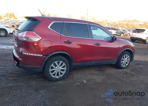 2016 Nissan Rogue S/Sl/Sv z USA, uszkodzony, nr VIN KNMAT2MT0GP701182